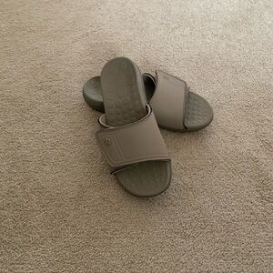 Tan VIONIC unisex Slide Sandals